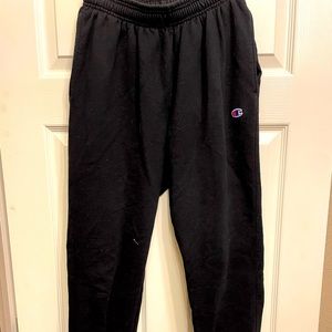Black Champion Sweatpants